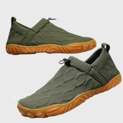 Schoenen Heren*Theo - Slip-on blote-voeten-schoenen voor mannen - Zomereditie