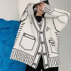 Truien & Vesten Dames*Theodosia - Speelse Zomerse Afdrukken Damesvest