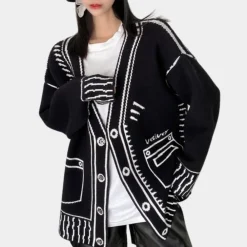 Truien & Vesten Dames*Theodosia - Speelse Zomerse Afdrukken Damesvest