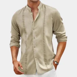 Shirts Heren*Thijs - Stijlvol herenoverhemd voor de zomer