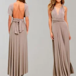 Jurken & Jumpsuits Dames*Thora - Multiway wikkeljurk voor de lente en zomer