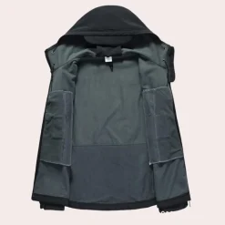 Jassen Heren*Timotheos - Stijlvol Winddichte Zomerjas voor Mannen met Kap