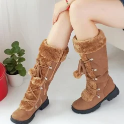 Damesschoenen*Tova - Warme Elegante Laarzen voor dames