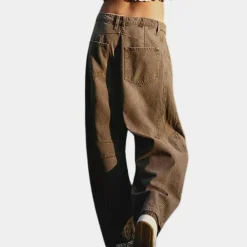 Broeken & Rokken Dames*Trendy wijde zomerjeans voor dames