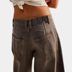 Broeken & Rokken Dames*Trendy wijde zomerjeans voor dames