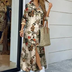 Jurken & Jumpsuits Dames*Trendy zomer bloemenjurk voor dames