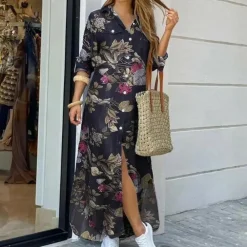 Jurken & Jumpsuits Dames*Trendy zomer bloemenjurk voor dames