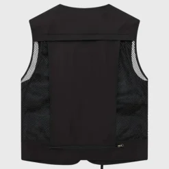 Jassen Heren*Troels - Ademend cargo herenvest met meerdere zakken voor de zomer