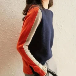 Truien & Vesten Dames*Tunder - Moeiteloze dagelijkse zomertrui voor vrouwen Marineblauw