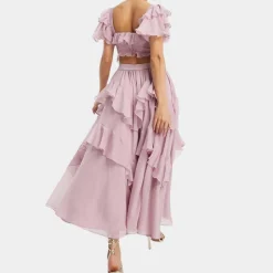 Jurken & Jumpsuits Dames*Ula - Elegante Zomerjurk met Laagjes voor Dames