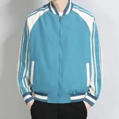 Jassen Heren*Vadim - Stijlvolle heren sportjas met rits voor de zomer