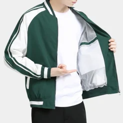 Jassen Heren*Vadim - Stijlvolle heren sportjas met rits voor de zomer