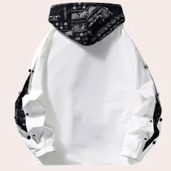 Jassen Heren*Vallois - Trendy heren zomerjas met capuchon