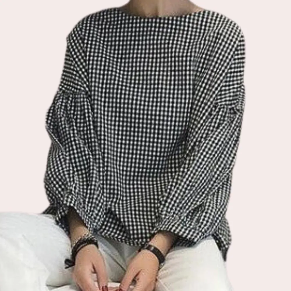 Topjes & Shirts Dames*VANESSA - Stijlvolle Zomertop voor Dames Zwart