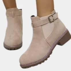 Damesschoenen*Vanya - Trendy Zomerse Enkellaarsjes voor dames