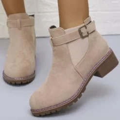 Damesschoenen*Vanya - Trendy Zomerse Enkellaarsjes voor dames