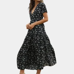 Jurken & Jumpsuits Dames*Veala - Gebloemde zomerjurk voor dames - Perfect voor Lente en Zomer