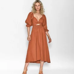 Jurken & Jumpsuits Dames*VEDA - Chique zomerjurk voor zonnige dagen