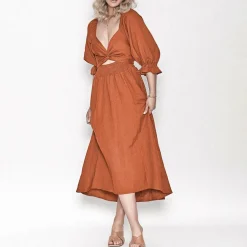 Jurken & Jumpsuits Dames*VEDA - Chique zomerjurk voor zonnige dagen