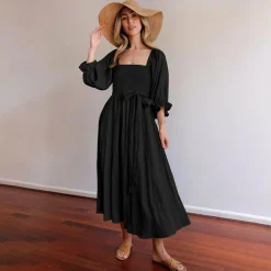 Jurken & Jumpsuits Dames*VEDA - Chique zomerjurk voor zonnige dagen