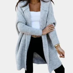 Blazers & Blouses Dames*Velova - Lente/Zomer Damescardigan met capuchon