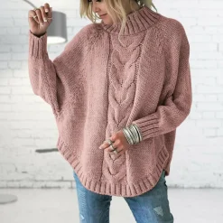 Truien & Vesten Dames*VERICA - Lange grof gebreide zomerse trui voor dames