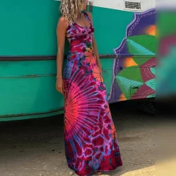 Jurken & Jumpsuits Dames*VICTOIRE - Rugloos zomerjurkje met bandjes voor de lente en zomer