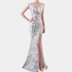 Jurken & Jumpsuits Dames*Vien - Luxueuze damesjurk met kant voor de zomer