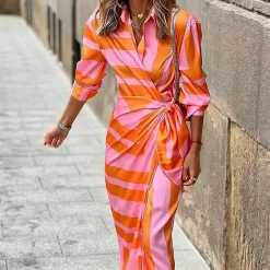 Jurken & Jumpsuits Dames*VIGDIS - Stijlvolle en luchtige zomerjurk voor zonnige dagen