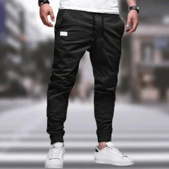 Broeken Heren*VIGGO - Zomerse cargo broek voor heren