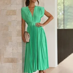 Jurken & Jumpsuits Dames*VILHELMINA - Elegante zomerse maxi jurk