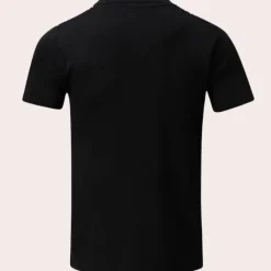 Shirts Heren*Ville - Comfortabele korte mouwen zomerpolo voor mannen Zwart