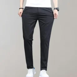 Broeken Heren*Villum - Stretch taille chino broek voor de zomer