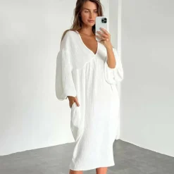 Jurken & Jumpsuits Dames*VIOLET - Luchtige en comfortabele zomerjurk