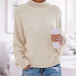 Truien & Vesten Dames*VIOLETA - Stijlvolle casual zomertrui Abrikoos