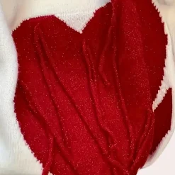 Truien & Vesten Dames*VIRGINIA - Elegante Zomerse Trui voor Dames Wit Rood