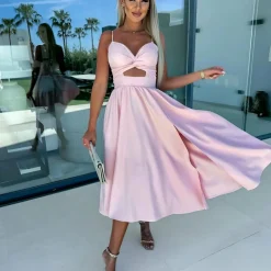 Jurken & Jumpsuits Dames*VITA - Modieuze zomerse midi-jurk