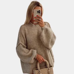 Truien & Vesten Dames*Viva - Trendy, oversized damestrui voor de zomer