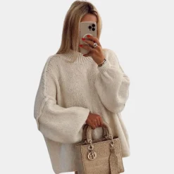 Truien & Vesten Dames*Viva - Trendy, oversized damestrui voor de zomer