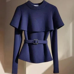 Truien & Vesten Dames*VIVIA - Trendy Zomerse Trui voor Dames Blauw