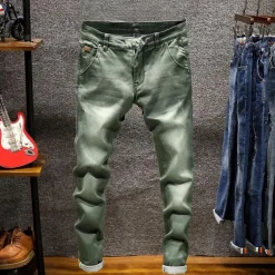 Broeken Heren*Vojin - Luxe Heren Zomerjeans