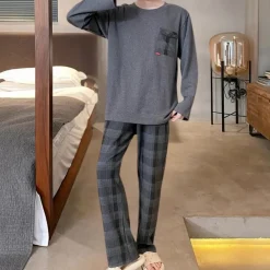 Sets Heren*WALTER - Luxe Zomerse Pyjamaset voor Heren