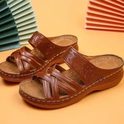 Damesschoenen*Willa - Elegante Retro Zomersandalen voor dames