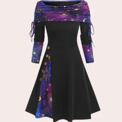 Jurken & Jumpsuits Dames*Winona - Verstelbare Off Shoulder Zomerjurk voor dames