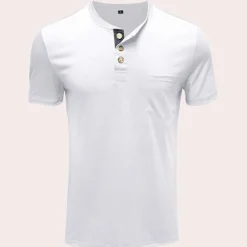 Shirts Heren*Xaver - Stijlvol Zomert-shirt met knoopjes voor heren