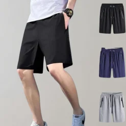 Broeken Heren*Xylon - Casual herenshort met trekkoord voor de zomer