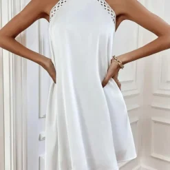 Jurken & Jumpsuits Dames*YAMILETH - Elegante zomer mini jurk Wit