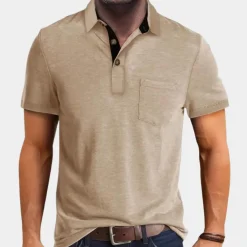 Shirts Heren*Yaroslav - Casual Smart Zomerse Knopen Shirt voor Heren