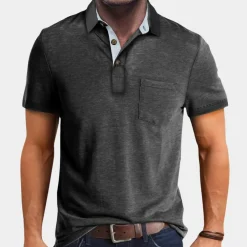 Shirts Heren*Yaroslav - Casual Smart Zomerse Knopen Shirt voor Heren