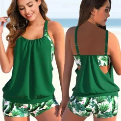 Sets Dames*YLENIA - Stijlvolle tankini set voor de zomer